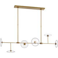 Calvino Large Linear Chandelier