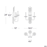 Calliope 3-Light Wall Sconce