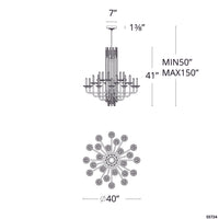 Calliope 24-Light Chandelier