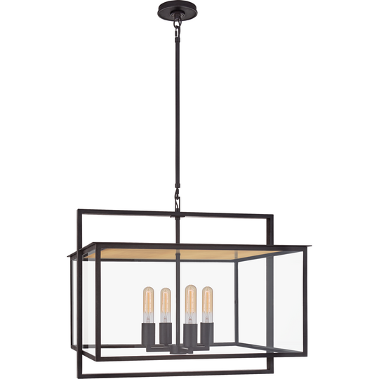 Halle Wide Hanging Lantern