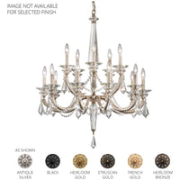 Verona 15-Light 2-Tier 32.5" x 32.5" Chandelier
