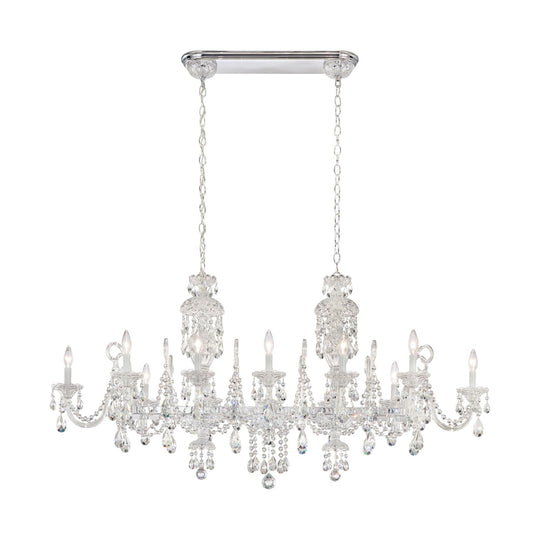 Sterling 12-Light Linear Chandelier