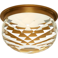 Hillam 5.5" Solitaire Flush Mount