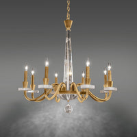Amadeus 8-Light 34" x 34" Chandelier
