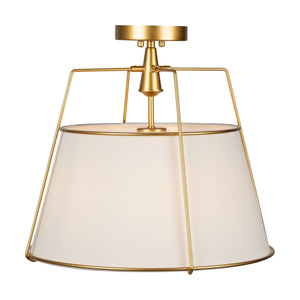 Pullman 3-Light Semi-Flush Mount