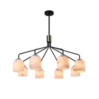 Crema 8-Light Chandelier 34.25"