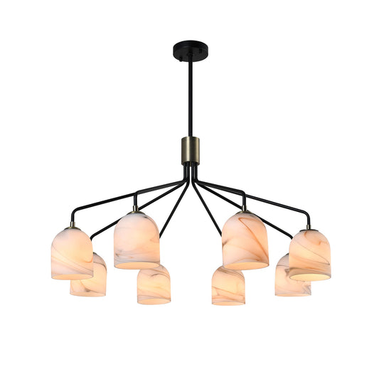 Crema 8-Light Chandelier 34.25"