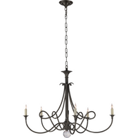 Double Twist Large Chandelier