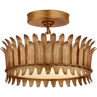 Leslie 12" Semi Flush Mount