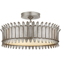 Leslie 16" Semi Flush Mount