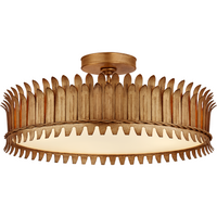 Leslie 21" Semi Flush Mount