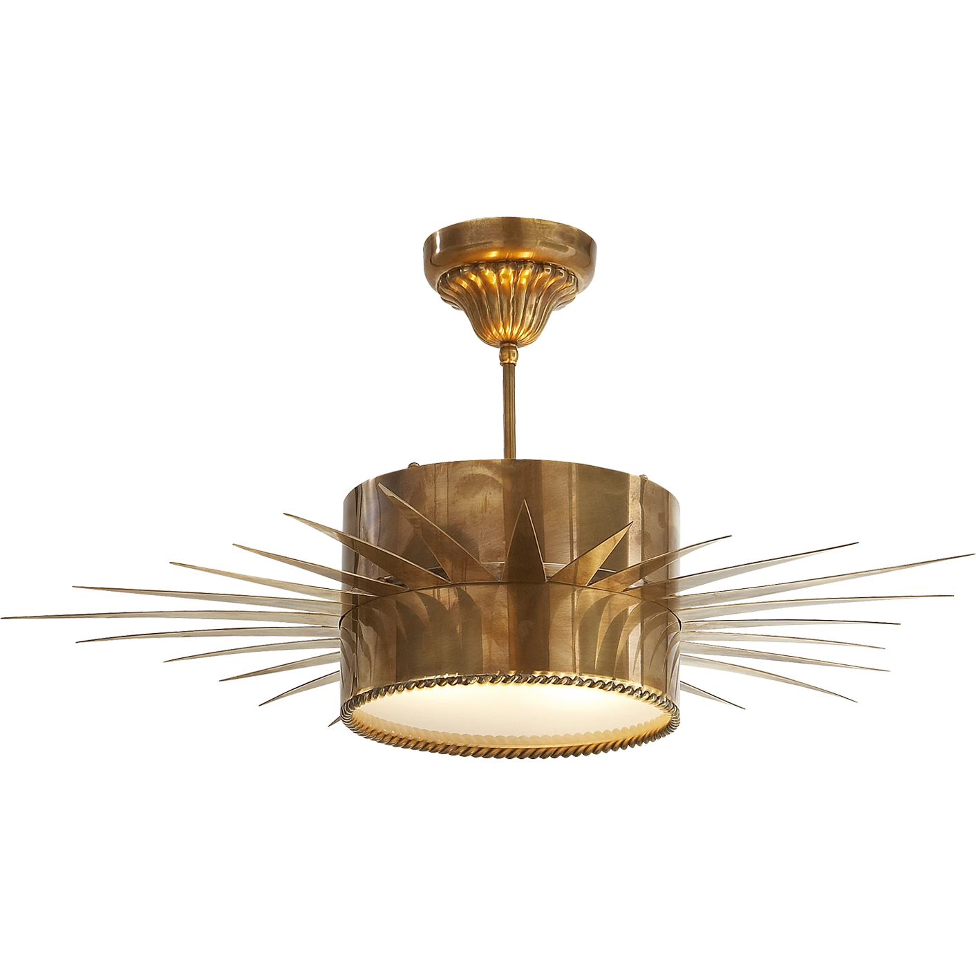 Soleil Large Semi Flush Mount