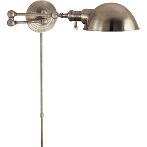 Boston Swing Arm with Dome Shade