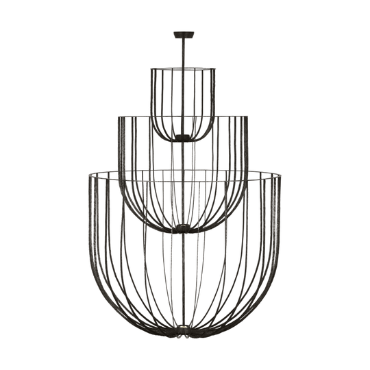 Sanchi Grande Three Tier Chandelier