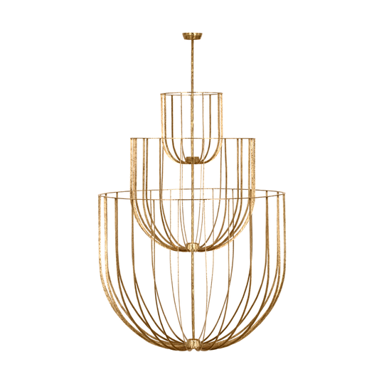 Sanchi Grande Three Tier Chandelier