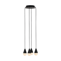 Cupola Alabaster 4-Light Chandelier