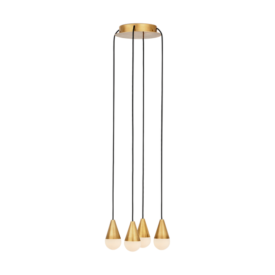 Cupola Alabaster 4-Light Chandelier