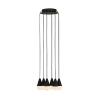 Cupola Alabaster 6-Light Chandelier