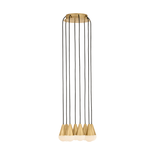 Cupola Alabaster 8-Light Chandelier
