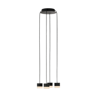 Gable Alabaster 4-Light Chandelier
