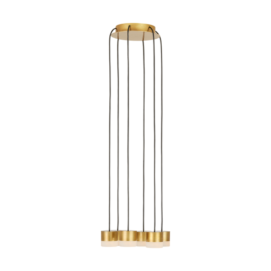 Gable Alabaster 6-Light Chandelier