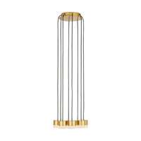Gable Alabaster 8-Light Chandelier