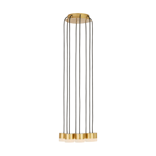 Gable Alabaster 8-Light Chandelier