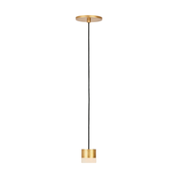 Gable Alabaster 1-Light Pendant