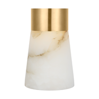 Caspe Alabaster 8 Rechargeable Table Lamp
