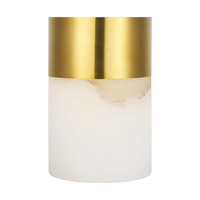 Caspe Alabaster 6 Rechargeable Table Lamp