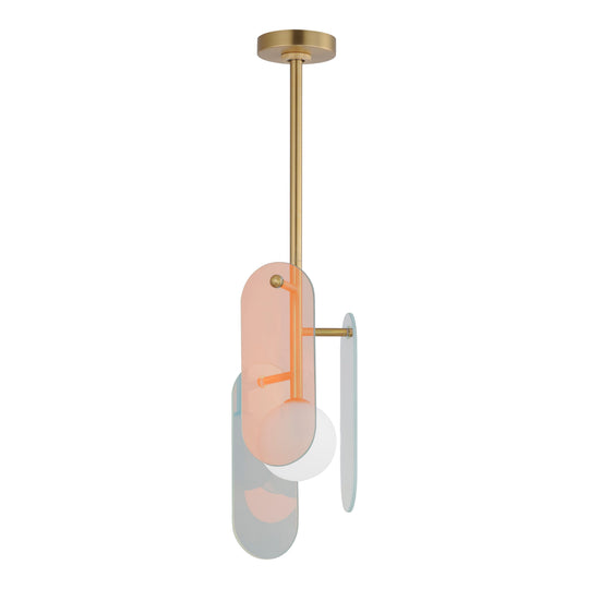 Megalith Stem Hung LED Pendant