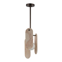 Megalith Stem Hung LED Pendant
