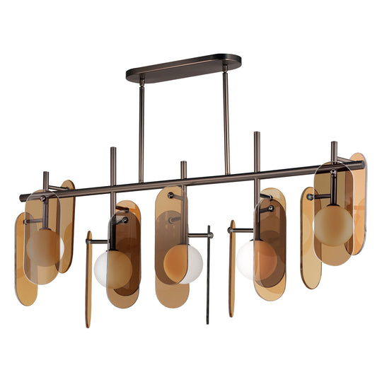 Megalith 5-Light Linear LED Pendant
