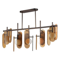 Megalith 5-Light Linear LED Pendant