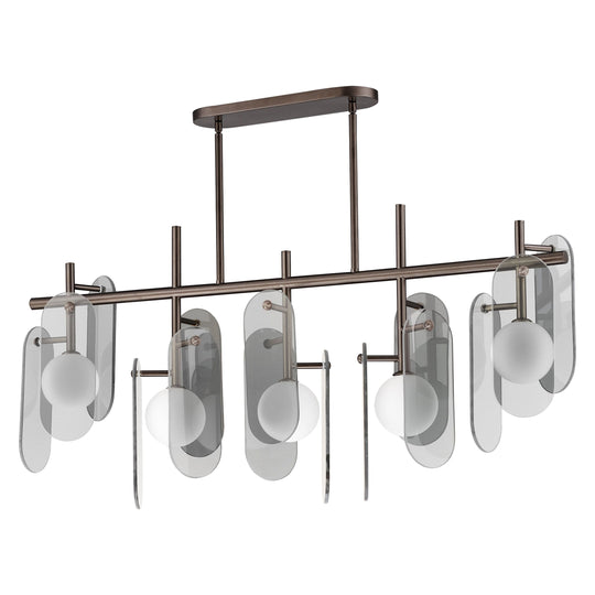 Megalith 5-Light Linear LED Pendant