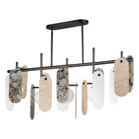 Megalith 5-Light Linear LED Pendant