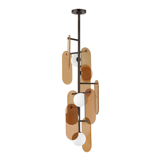 Megalith 5-Light Vertical LED Pendant
