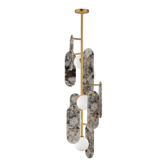 Megalith 5-Light Vertical LED Pendant