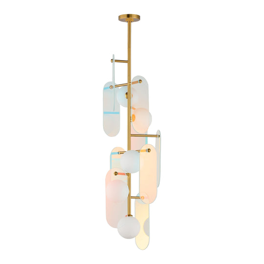 Megalith 5-Light Vertical LED Pendant