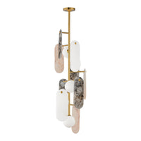 Megalith 5-Light Vertical LED Pendant
