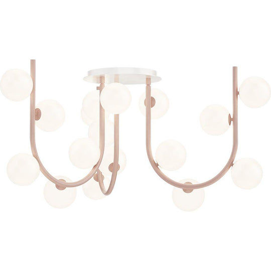 Contour MTO 18-Light Fixed Pendant