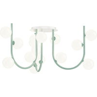 Contour MTO 18-Light Fixed Pendant