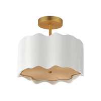 Curtain Call Semi-Flush Mount