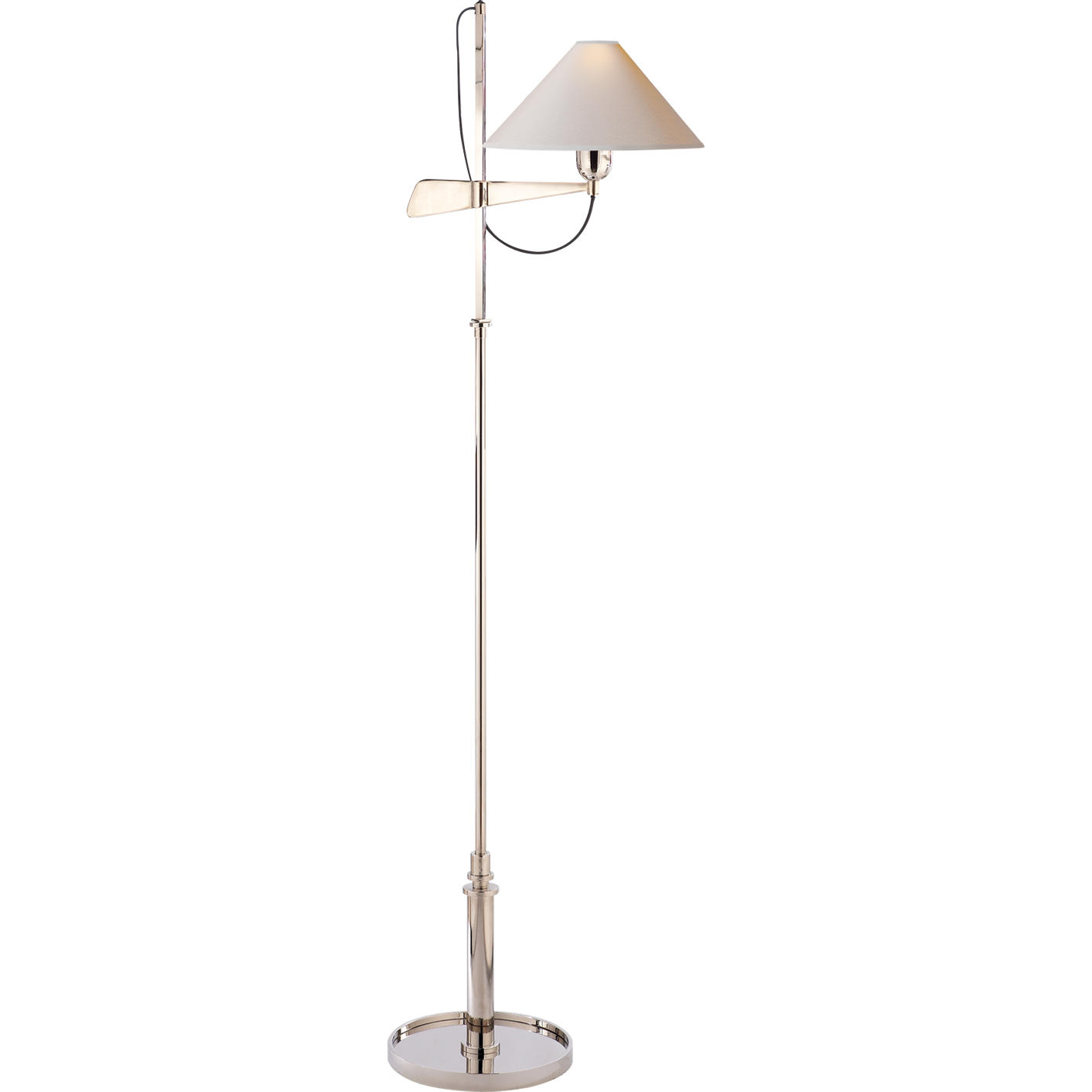 Hargett Bridge Arm Floor Lamp