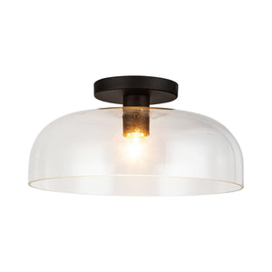 Sylvia 1-Light 12" Semi Flush Mount