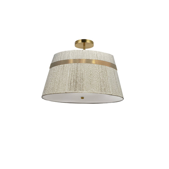 Sylvie 3-Light Semi-Flush Mount