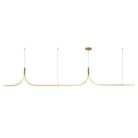 Thread 10' LED Linear Pendant
