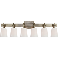Bryant Six-Light Linear Bath Sconce