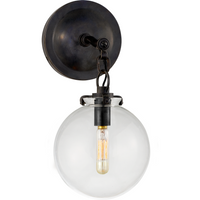 Katie Small Globe Sconce