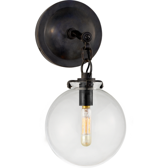 Katie Small Globe Sconce